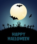 Halloween achtergrond poster uitnodigen