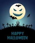 Halloween achtergrond poster uitnodigen