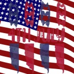 Bandera de Estados Unidos el 4 de julio