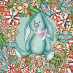 Christmas Toy Bunny