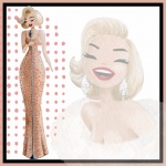 Marilynn Monroe Karaktär affisch