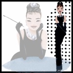 Audrey Hepburn Karaktäraffisch