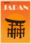 Cartaz de viagem ao Japão