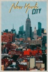 Poster di viaggio di New York City