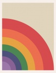 Rainbow abstrakt konstaffisch