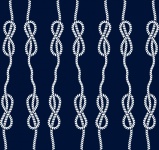 Seil-Knoten-nautisches Muster