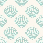 Shells Scallop Pattern Background