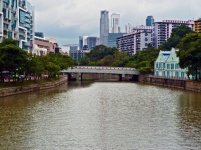 Scènes de la rivière Singapour 9