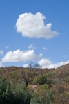 Südafrikanische Landschaft mit Himmel