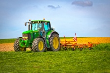 Traktor, landbouw, platteland