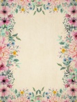 Papier de fond floral vintage