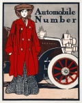 Vintage auto plakát