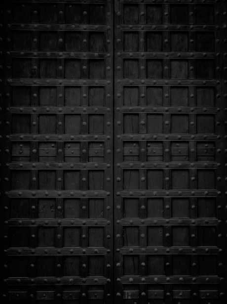 Black Door Background Free Stock Photo - Public Domain Pictures