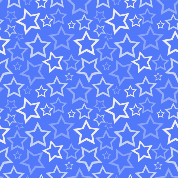 Stars Pattern Background Blue Free Stock Photo - Public Domain Pictures