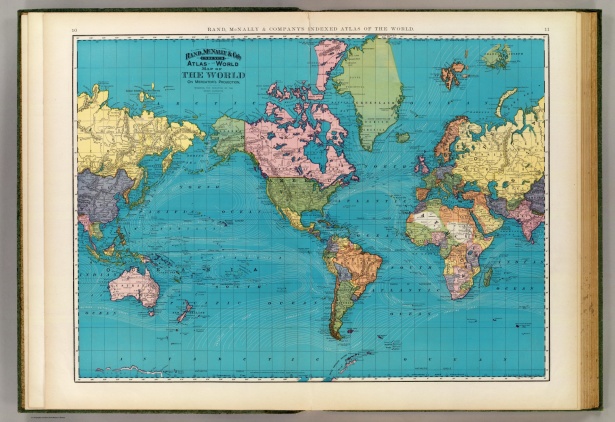 世界地図メルカトル図法。 無料画像 - Public Domain Pictures