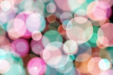 Abstract bokeh background dots