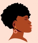 Portret Afroamerykanki
