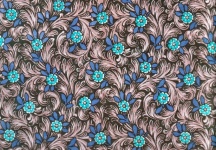 Flowers pattern vintage background
