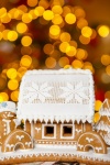 Casa de pan de jengibre de Navidad