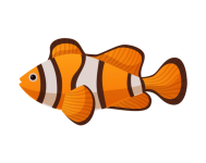 Cute Fish Cartoon Illustration