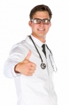 Doctor With A Thumb Up