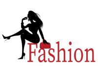 Logo de silhouette de femme de mode