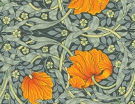 Floral Flowers Leaves Background