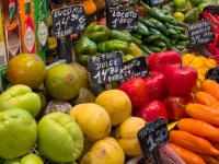 Zöldség-gyümölcs piac