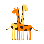 Giraffe Cartoon Clipart