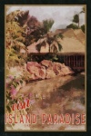 ハワイ諸島旅行ポスター