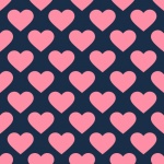 Hearts Pattern Background