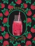 Raspberry fruit summer drink
