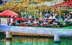 Dining along the River