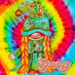 Nyakkendős Hippi Gnome