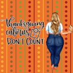 Chubby Girl Thanksgiving Poster