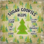 Cartaz de Receita de Biscoitos de Açúcar
