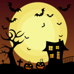 Halloween natt Illustration