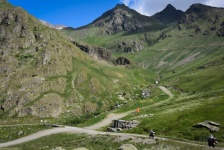 Landscape, Alps, Mountain Road