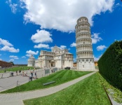 Torre inclinada y catedral de Pisa