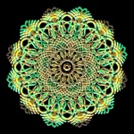 Mandala, patrón de fondo, arte