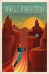 Mars rymdresor affisch