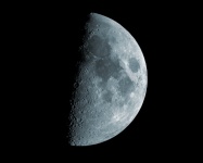 Moon Night Sky Crescent
