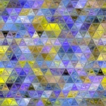 Patrón de mosaico de fondo colorido