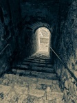 Old dark staircase