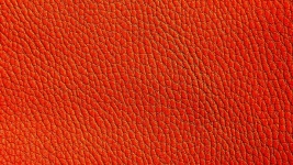 Orange Embossed Leather Background