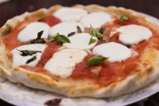 Pizza estilo italiano