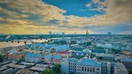 Riga Vista Panorâmica da Cidade