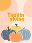 Thanksgiving Pumpkins Background