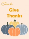 Thanksgiving Pumpkins Background
