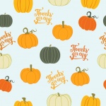 Thanksgiving Pumpkins Pattern